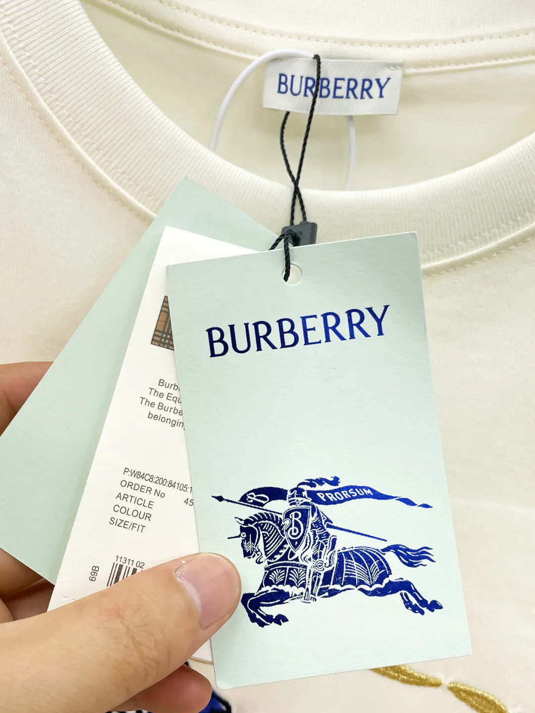 BURBERRY New Arrival T Same Style 230 ， Factory New Arrival Versatile Size：S-XXL